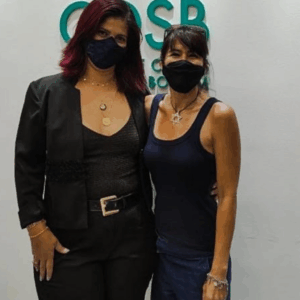 Veronica Barbosa e Eliana Santos